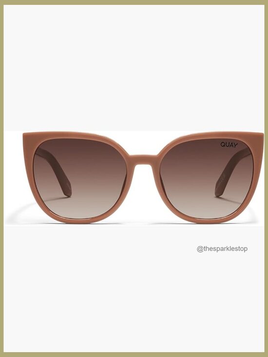Oversized Cat Eye Sunglasses, UV Protected Polycarbonate Lenses main image 2